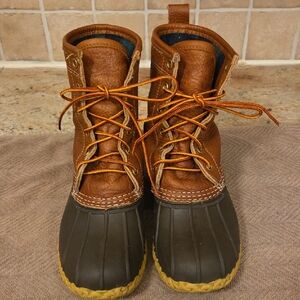 L.L. Bean Brown and Black Winter Boots